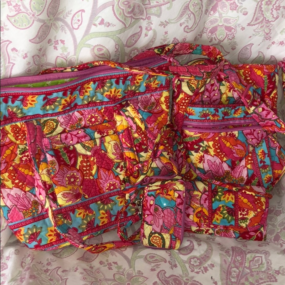Matching set purses with matching accessories NEW